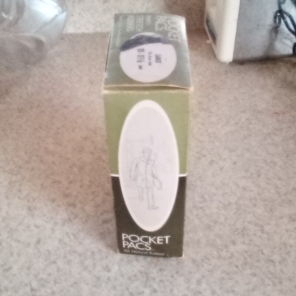 NIB - Pocket Pacs Men's Stretch Rubbers Size Large 10-11 1/2 - Picture 3 of 9